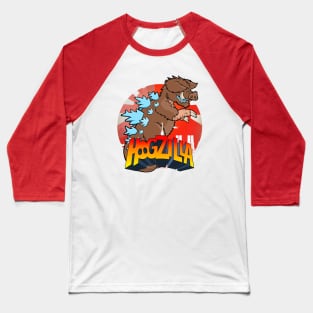 Gutter Pigs Hogzilla Baseball T-Shirt